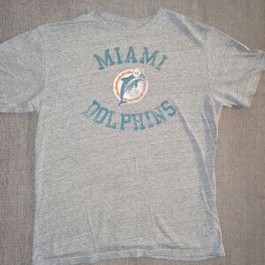 Miami Dolphins NFL Gray Graphic Tee